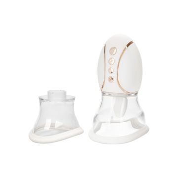 Vagina Pomp Smart Pleasure Queen - Wit