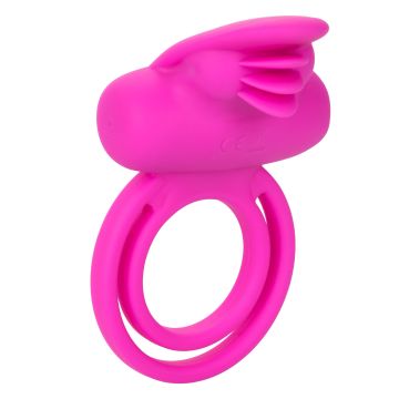 Vibrerende Cockring Dual Clit Flicker Enhancer
