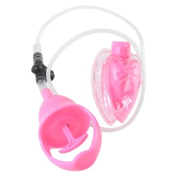 Vibrerende Mini Vagina Pomp - Roze
