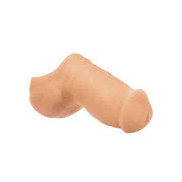 Zachte Siliconen Sleeve - Stand to Pee - Huidskleur