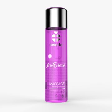 Zoete Framboos/Rabarber Waterbasis Massagemiddel- 120 ml