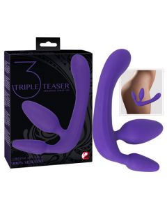 Drie Dubbele Voorbind Dildo