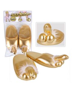 Penis Slippers Goudkleur