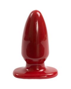 Rode butt plug - Groot