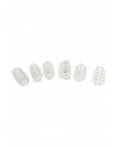 Power Penis Sleeve Set 6-Delig Transparant