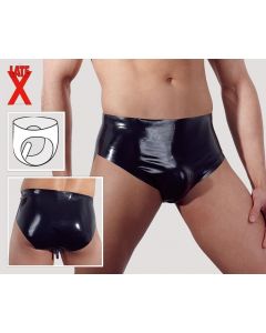Latex Slip met Plug