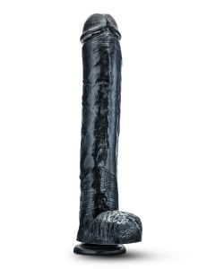 Realistische Dildo Jet Dark Steel Carbon