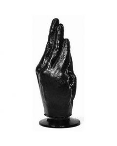 XXL Buttplug voor fisting- Zwart