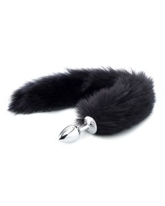 Buttplug met Staart Deluxe zijkant