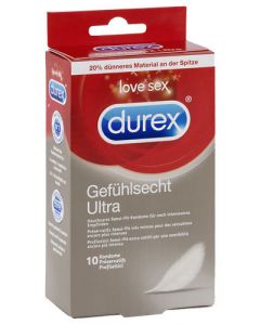 Durex Gefühlsecht Ulta Condooms - 10 St.