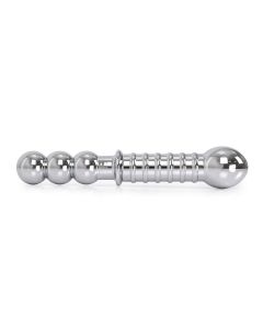 Geribbelde Stalen Dildo 