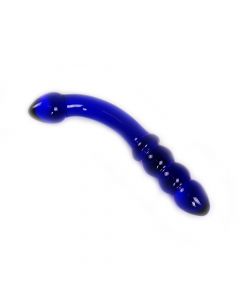 Glazen Dildo Blue Curve