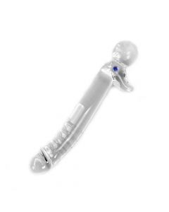Glazen Dildo Clear with Duck Head