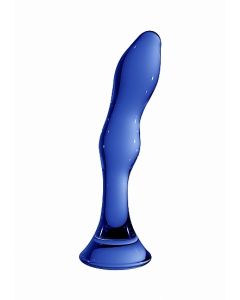 Glazen Dildo  Galant - Blauw kopen