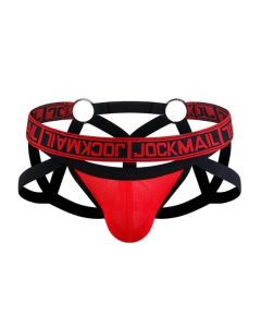 Jockmail Fetish Jockstrap - Rood