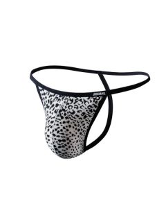 Jockmail Tijger G-String - Wit