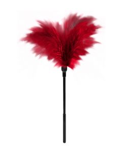 Kietelveer Feather Tickler - Rood Klein