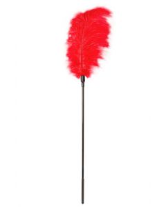 Kietelveer Feather Tickler - Rood