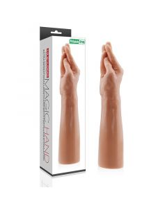 King Size Realistic Magic Hand naast doos