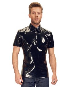 Lak Polo voor Mannen - Zwart voor