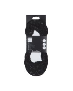 LingaDore Kanten Footies - Zwart