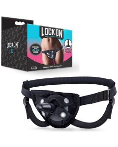 Lock On Strap-on Harnass - Zwart