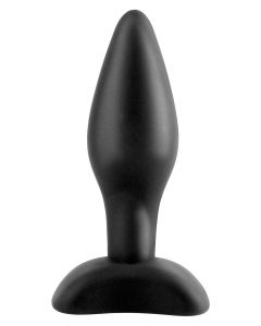 Mini Siliconen Buttplug - Zwart
