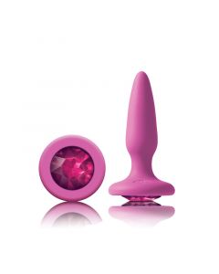 Roze Buttplug Glams Mini - 8.5 cm voorbeeld