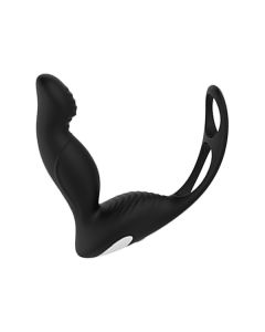 Oplaadbare Anaal Vibrator met Cockring los