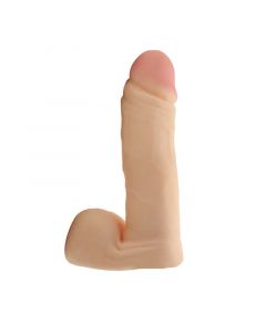 Realistische Buigzame Dildo met Balzak - Stocky Cock