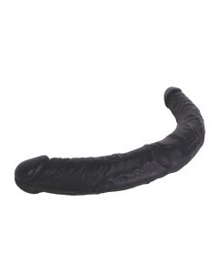 Realistische Dubbele Dildo COX - Zwart onderkant