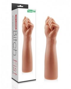 Realistische Magische Fist King Size naast verpakking