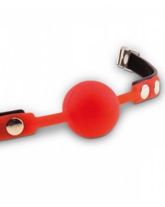 Rode Siliconen Ballgag - Fetish Dreams kopen
