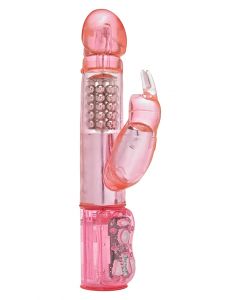 Roze Vibrator met Beads - Big Bold Bunny kopen