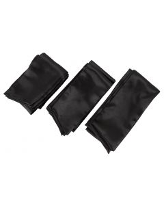 Satijnen Linten Set - Zwart los