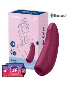 Satisfyer Curvy 1+ met App Connect - Rood