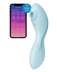 Satisfyer Curvy Trinity 5+ Blauw