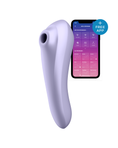 Satisfyer - Dual Pleasure Air Pulse Vibrator Paars