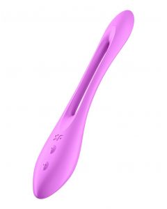 Satisfyer Elastic Joy Multi Vibrator - Paars zij