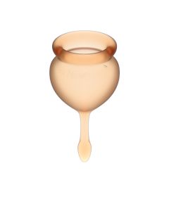 Satisfyer Feel Good Menstruatie Cup - Oranje