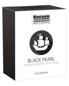 Secura Black Pearl Condooms - 100 Stuks verpakt