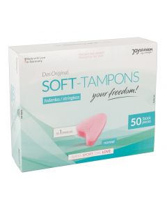Soft Tampons zonder touwtje JOYdivision - 50 Stv erpakt