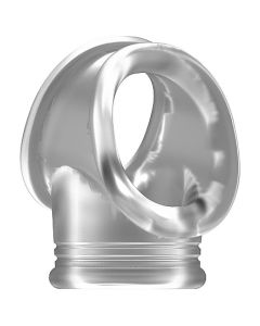 SONO No.48 Cockring met Ballstrap - Transparant kopen