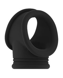 SONO No.48 Cockring met Ballstrap - Zwart kopen