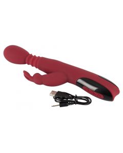 Stotende en Roterende Rabbit Vibrator