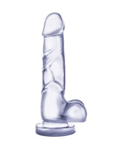 Transparante Dildo met Balzak en Zuignap kopen