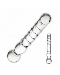 Transparante Glazen Dildo - Joystick los