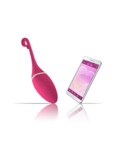 Vibrerend Eitje met App Realov - Roze app