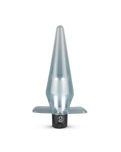 Vibrerende anaal plug blauw