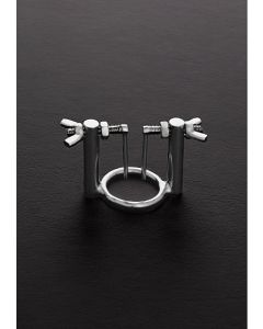Vice Grip Urethral Stretcher - Geborsteld Staal